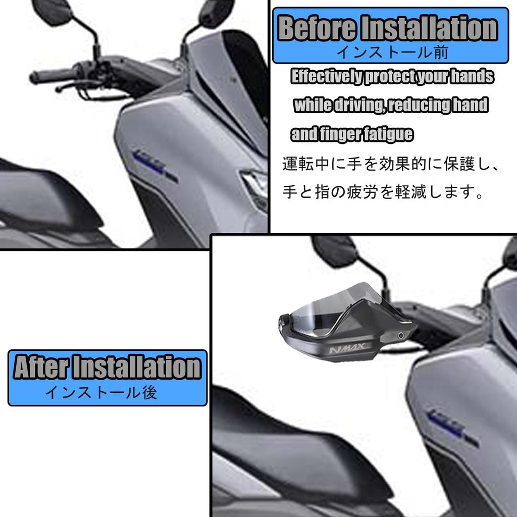 MAORANG For NMAX155 NMAX125 NMAX150 2025 Motorcycle Hand Guard, Handguard, Windproof, Windproof, NMAX 155