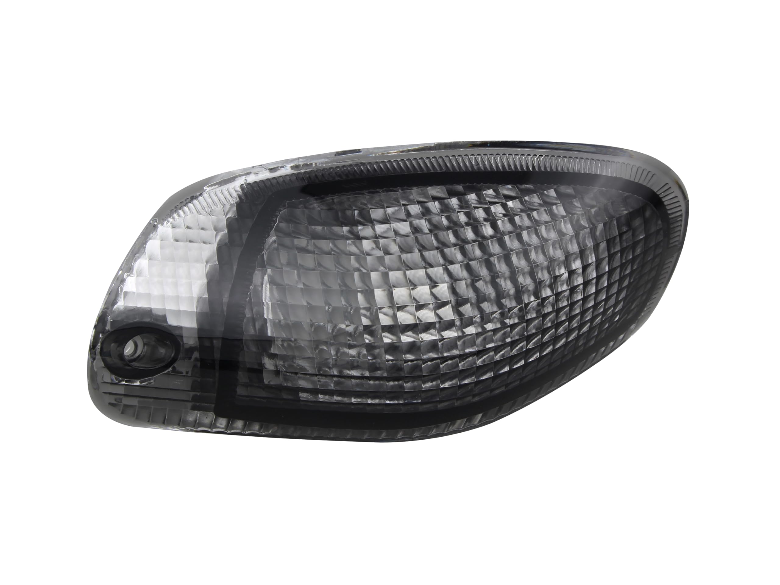 

POSH FAITH Motorcycle Replacement Turn Signal Front Right for ZZR1100 Lens, Only, (D Type), Smoke, 039179-FR