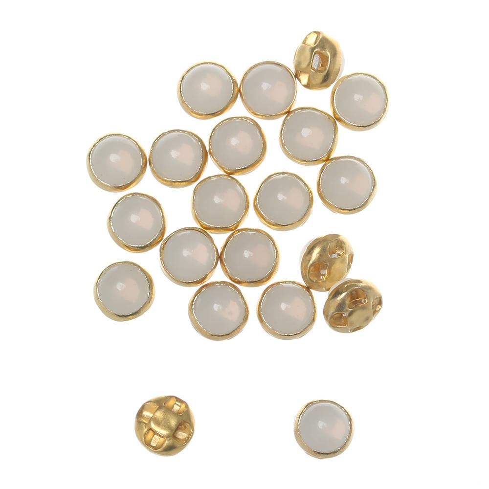 20/40pcs Handmade Accessories Dollhouse Miniature DIY Clothes 1/6 Dolls Pullip Clothing Sewing Mini Pearl Buttons