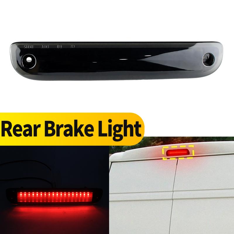 1PC Red LED 12V Car 3rd Brake Light Rear Tail Center High Mount Stop Lamp For PEUGEOT BOXER/CITROEN RELAY/FIAT DUCATO 2007-2026