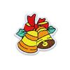 Christmas Embroidered Patches Repair Patch Self Adhesive Patch Cartoon Santa Claus Appliques For Apparel Bags Accessories