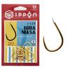 IPPON (1 Piece) Yellowtail Gold-Coated Fishing Hooks, Made In Japan, Value Pack (15 Size 12 Hooks)