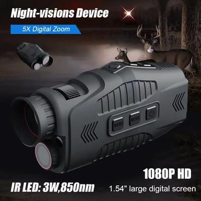 R11 1080P Monocular Infrared Night Vision Device 5X Digital Zoom 300M Full Dark Viewing Distance for Day Night Use In Hunting