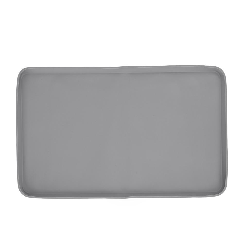 Light Gray Coffee Bar Mat Waterproof Non-Slip Bar Mat Coffee Maker Mat Under Espresso Machine