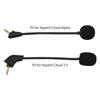 Replacement Game Mic 3.5mm Microphone for Kingston HyperX Cloud Alpha S Cloud9 C9 Edition Gaming Headsets Headphones