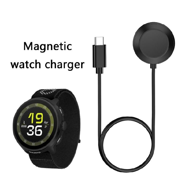 Travel Friendly Fitness Smartwatch Charger Cable with Magnetic Attachment Charging Wire Power Adapter Secure Connection