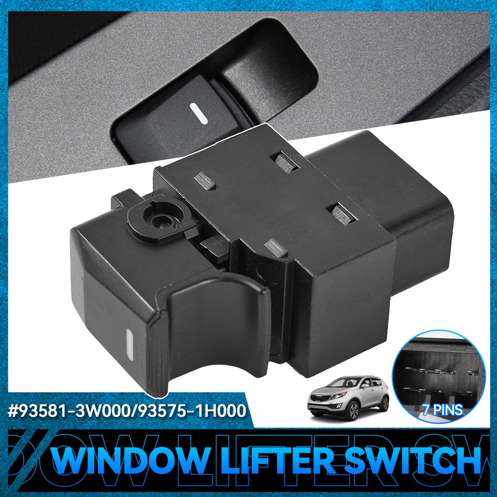 Car Window Control Switch Lifter Button #93575-1H000 369510-1000 93581-3W000 For Kia Sportage 2011-2016 935751H000 935813W000