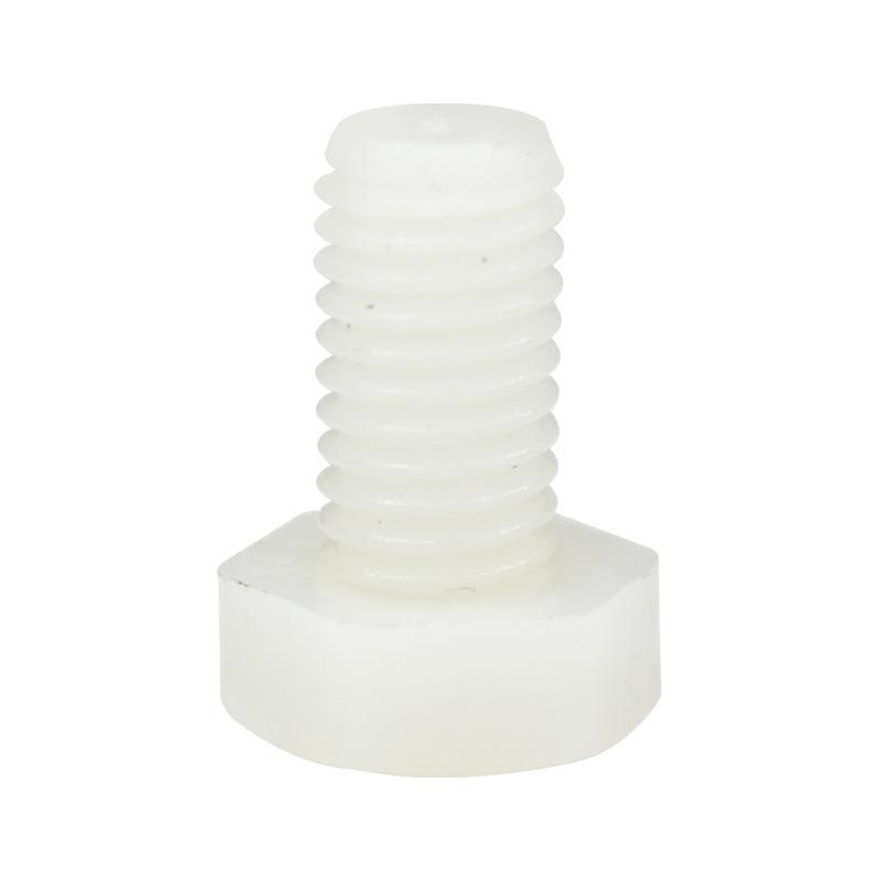 M3-M12 Isolierte Nylon-Sechskantschrauben mit vollem Gewinde
