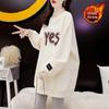 ZOSOUL Women's Color-Block Fleece-Lined Pullover Sweatshirt
