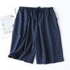 Pantaloni da pigiama da uomo Pantaloncini da pigiama da salotto Pantaloncini da pigiama morbidi e confortevoli e traspiranti con tasche Pantaloncini da casa con coulisse larghi Taglie forti per uomo