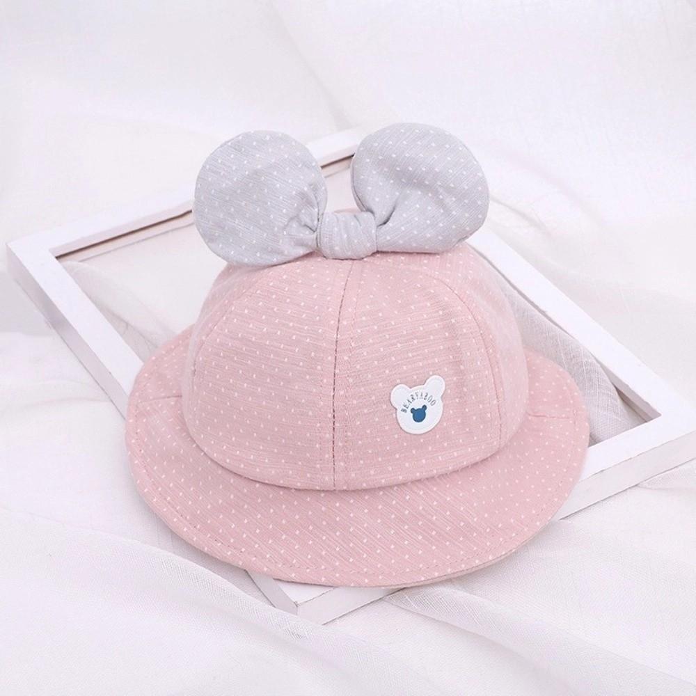 Cotton Baby Hat Breathable Kids Sun Hat Cute Children Bucket Hat  Summer