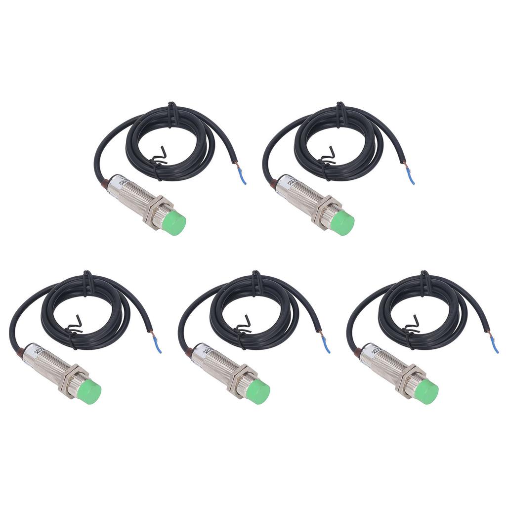 M18 Inductive Proximity Sensor Non Contact Red LED 2 Wire Normally Closed Proximity Switch 10‑36VDC