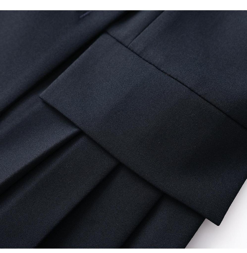 Elegant Irregular Belted Suit Dress - Women's Spring Collection