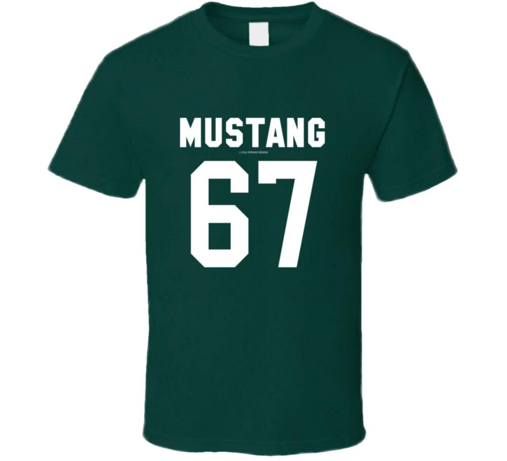 Mustang 67 Jersey Style 1967 Ponycar Gift Muscle T Shirt 4XL