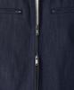 Musinsa Standard Slub Denim-Like Work Jacket [Medium Indigo]