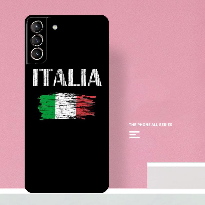 Italy Flag Phone Case For Samsung Galaxy S26 S23 Ultra S20 S21 S22 S24 S25 Plus S10 S25 FE Cover Coque