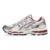 Asics Gel Kayano 12.1 Ασημί Κόκκινο Unisex Αθλητικά Παπούτσια 1203A759-102