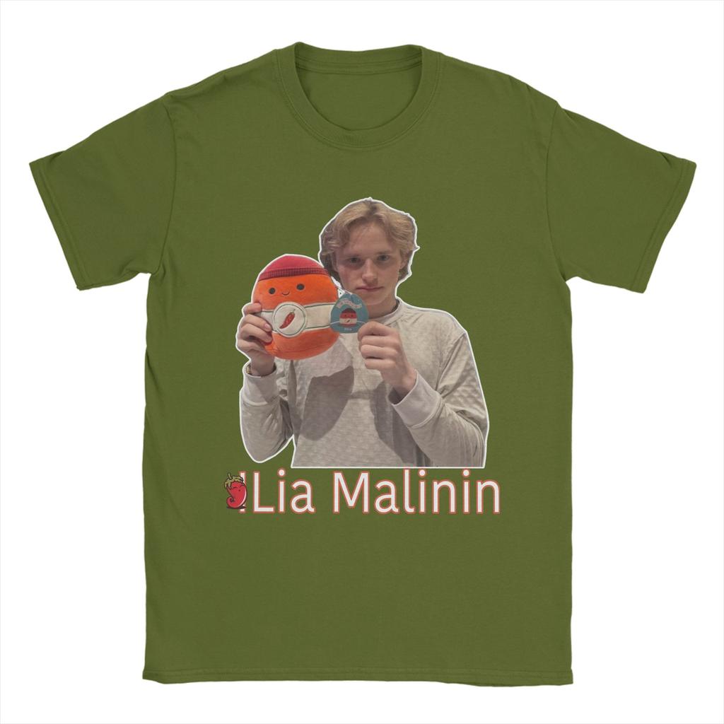 Ilia Malinin Men T Shirt  Vintage Tees Short Sleeve O Neck TShirt Cotton Original Clothing