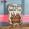 Vintage Metal Beer Sign Bar Wall Decor 8x12 Inch Garage Retro Poster