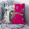 Flower TTakashi Art MMurakami Fashion Pillow Gift Home Office Decoration Bedroom Sofa Car Cushion Cover Case X