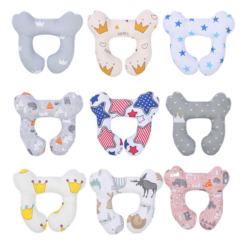 Baby Head & Neck Support Pillow - Anti-Flat Head Protection for Strollers & Car Seats