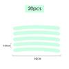 5/20pcs Car Wheel Hub Reflective Sticker Tire Rim Reflective Strips Luminous Sticker for Night Driving Car-Styling Accessories