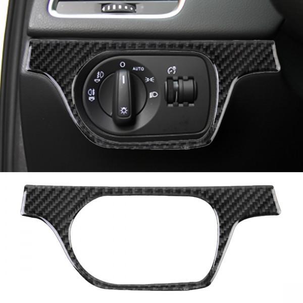 Auto Carbon Faser Auto Scheinwerfer Art Hauptlichtschalter Knopf Rahmen Ordnung f/ür X1 2016-2019