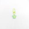 Colorful Resin Butterfly Pendant Keychain - Cute & Simple Bag Charm for Girls