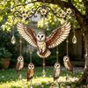 Elegant Hummingbird Garden Wind Chime Colorful