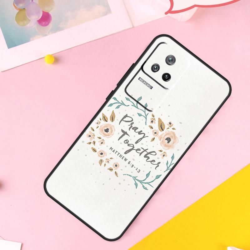 Bible Verse Quotes Case For Xiaomi 14 Ultra 13 11T 12T 13T Pro 12 Lite POCO X6 Pro M6 X3 X4 X5 M5s F3 F5 Cover