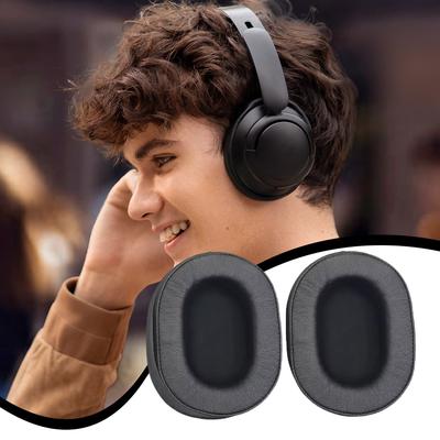1 Paar Ersatz-Ohrpolster Ohrpolster Proteinleder Ohrpolster Abdeckungen Ohrschalen Abdeckung für Audio-Technica ATH-MSR7 M50X M40X SX1