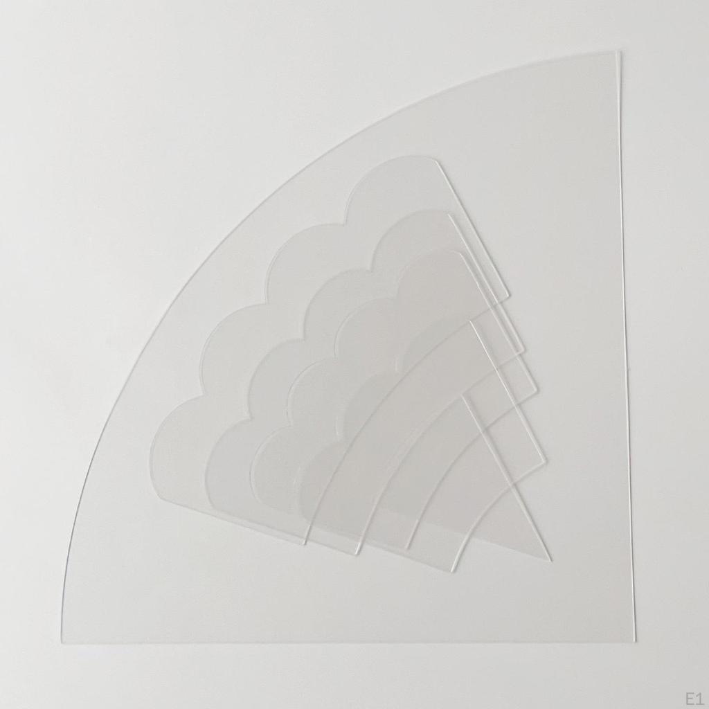 Tree DIY Quilting Cutting Template - crafts Sewing Set, Hand Patchwork Ruler Tools