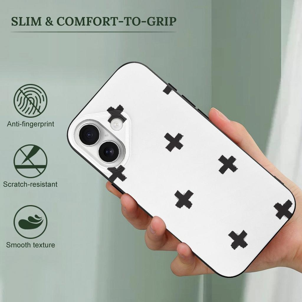 1 balení pro řadu iPhone 17 TPU pouzdro na telefon protiskluzový protižloutnoucí design proti pádu, každodenní ochrana