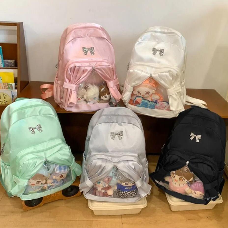 

Nylon Cotton Doll Itabag Clear Badge Display Ita Bag Doll Display