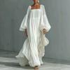 Dames Lange Mouwen Kleurrijk Elegant - Jurk voor Vakantie en Casual Kleding