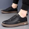 Men's shoes autumn new board shoes casual fashion trend breathable foot cover soft sole men one pedal board shoes one generation