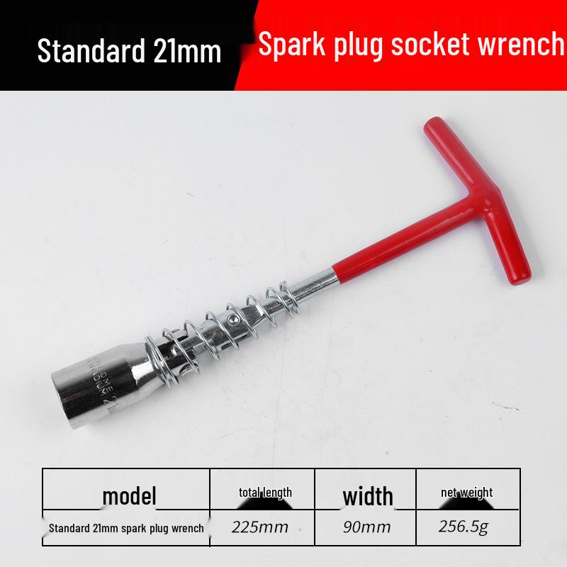 Universal Joint Spark Plug Wrench Extension for Removal and Installation