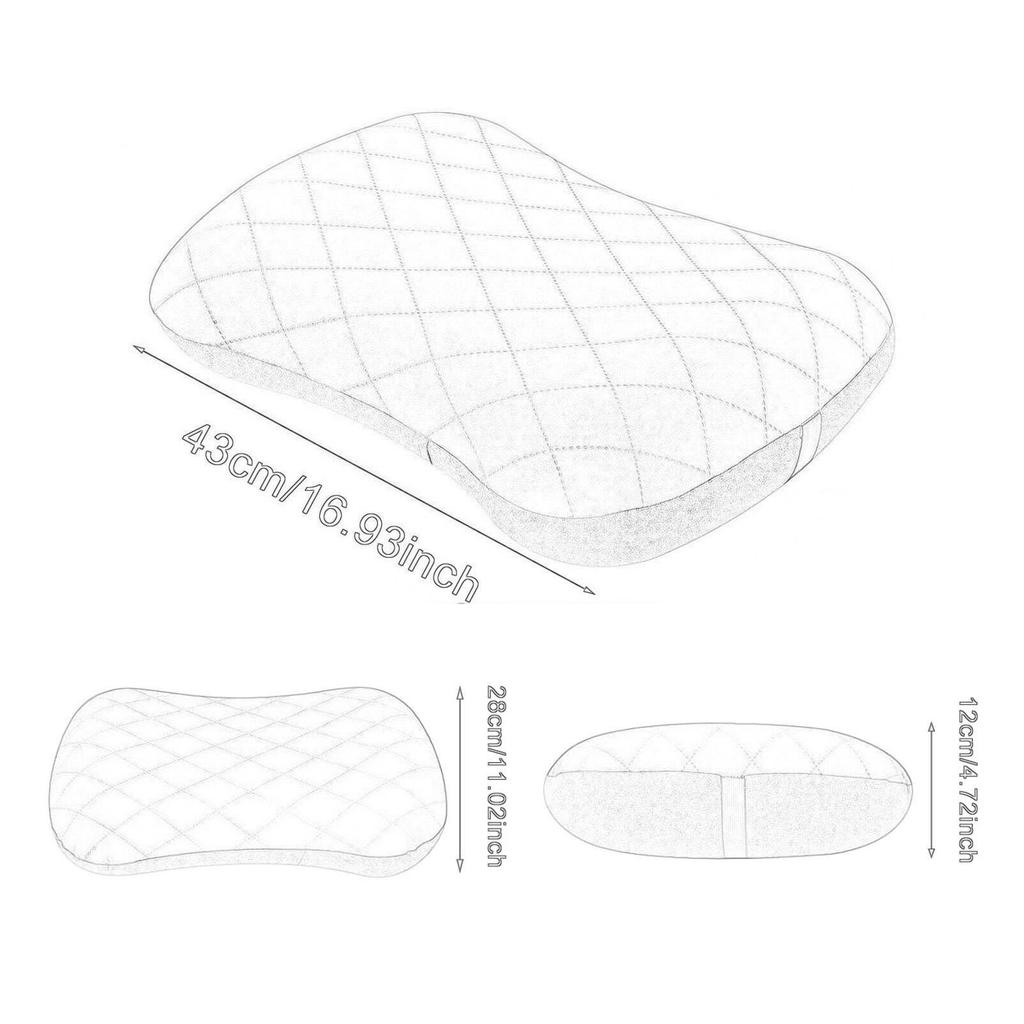 Inflatable Camping Pillow Support Comfortable Ultralight Portable Compact