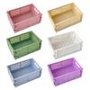 Mini Fodable Storage Baskets Collapsible Storage Baskets, Plastic Storage Box
