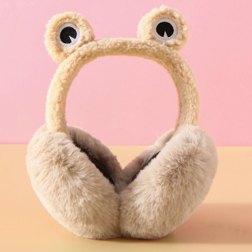 

Защита ушей Ear Frog, однотонные женские наушники, детские наушники, плюшевые наушники в корейском стиле