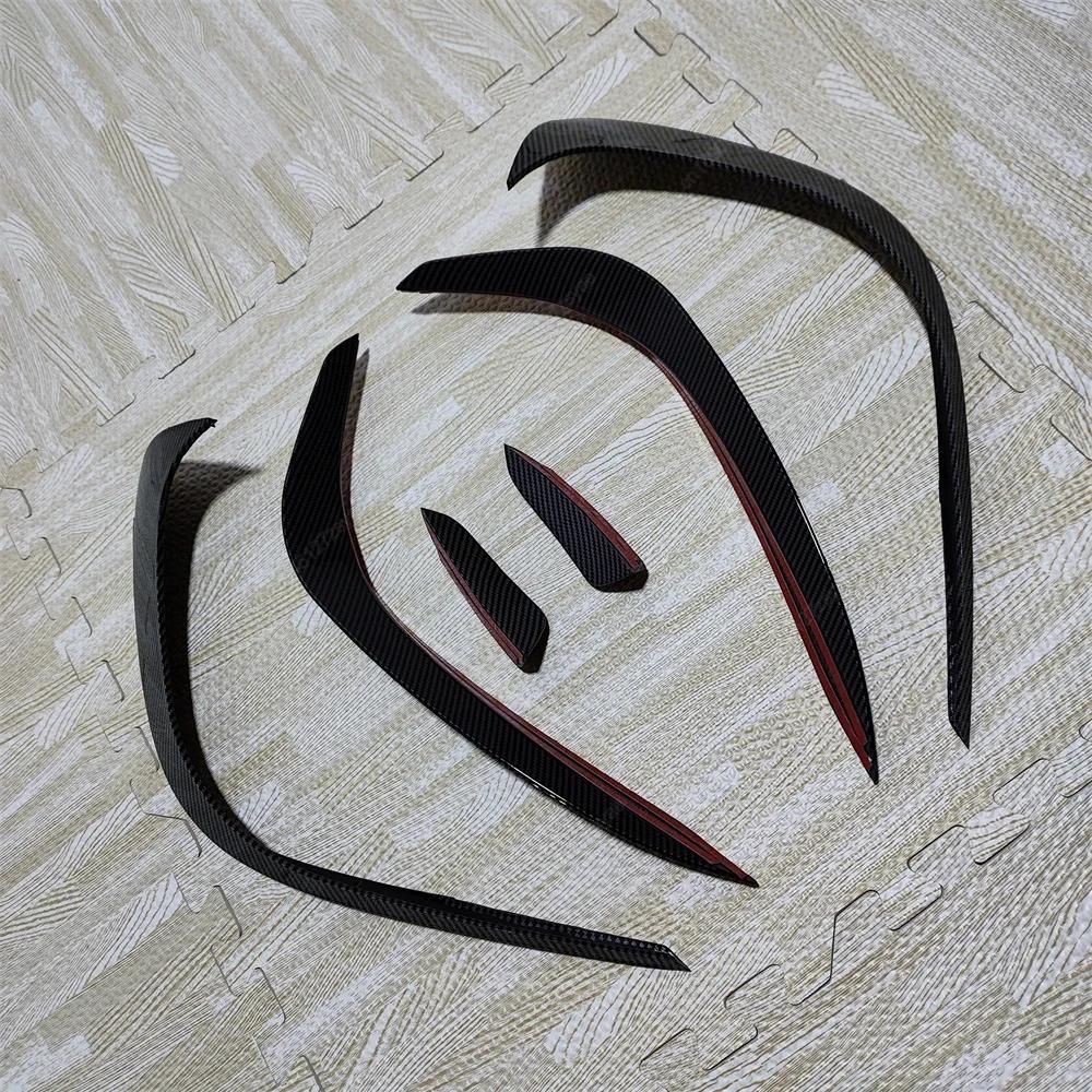 Front Bumper Lip Spoiler Grille For Mercedes Benz C Class W206 S206 C180 200 300 400 C43 AMG-Line 2022-2024 Side Splitter Tuning