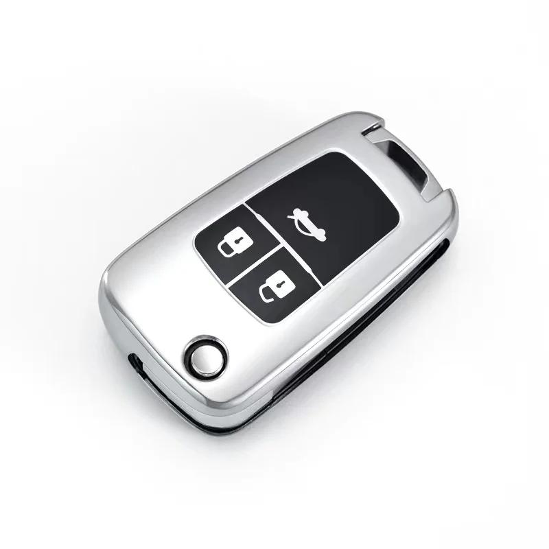 

TPU Shell For Chevrolet Cruze Aveo Trax Sail Malibu Captiva Opel Vauxhall Astra J Corsa Insignia Mokka Car Flip Key Case Cover