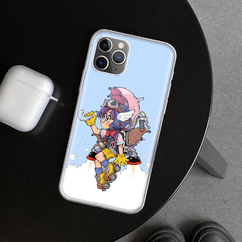Arale Dr Slump Phone Case Cover for iPhone 11 12 13 Mini 14 15 Plus 16 Pro Max 17 Air 7 8 + SE Art Customized Fundas 11 12 13 Mi