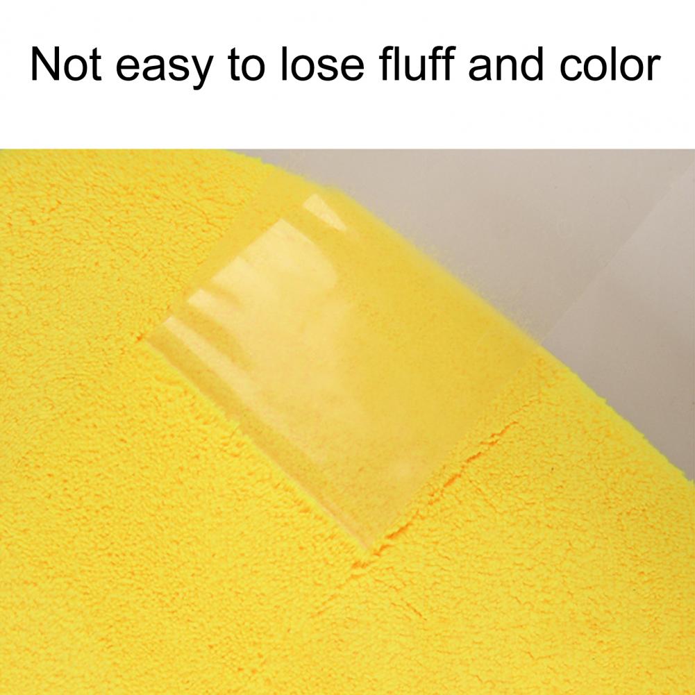 Car Wash Glove Waterproof Anti-scratch Thickened Soft Tear-resistant Car Detailing Coral Fleece Super Absorbent Car Wipe Cloth