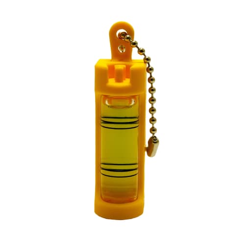 Akatsuki Manufacturing (Kod) Portable Level, Level-kun Plus, Yellow Body, Yellow Vial, SU-YY