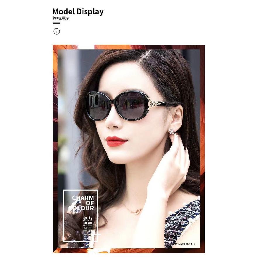 New Women's Sunglasses, UV Protection, Driving-specific, Polarized Sunglasses, High-end Feel for Summer