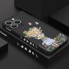 Luxury Girl Flower Lanyard Case For iPhone 15 16 17 Pro Max Soft Silicone Cover Coque For iPhone 11 12 13 14 Pro Max 16E 17 Air