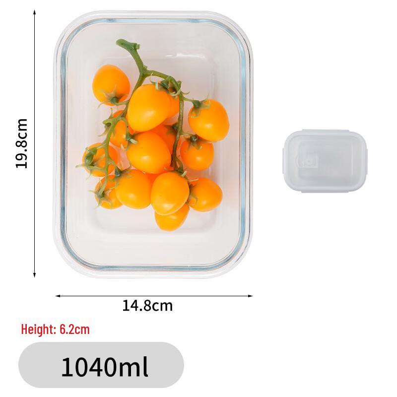 Changqi High Borosilicate Glass Food Storage Containers