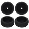 4Pcs RC Car Tire 112 mm Diameter Rubber Tire Plastic Hub Universal RC Car Wheel Tire for 1 8 Models