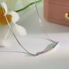 Sweet Colorful Diamond Smiling Necklace for Women Summer Small Fresh New Collar Chain Neck